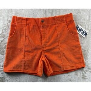 Vtg 1990s OP Shorts Men’s size 40 Bright Orange Corduroy 6.5” inseam